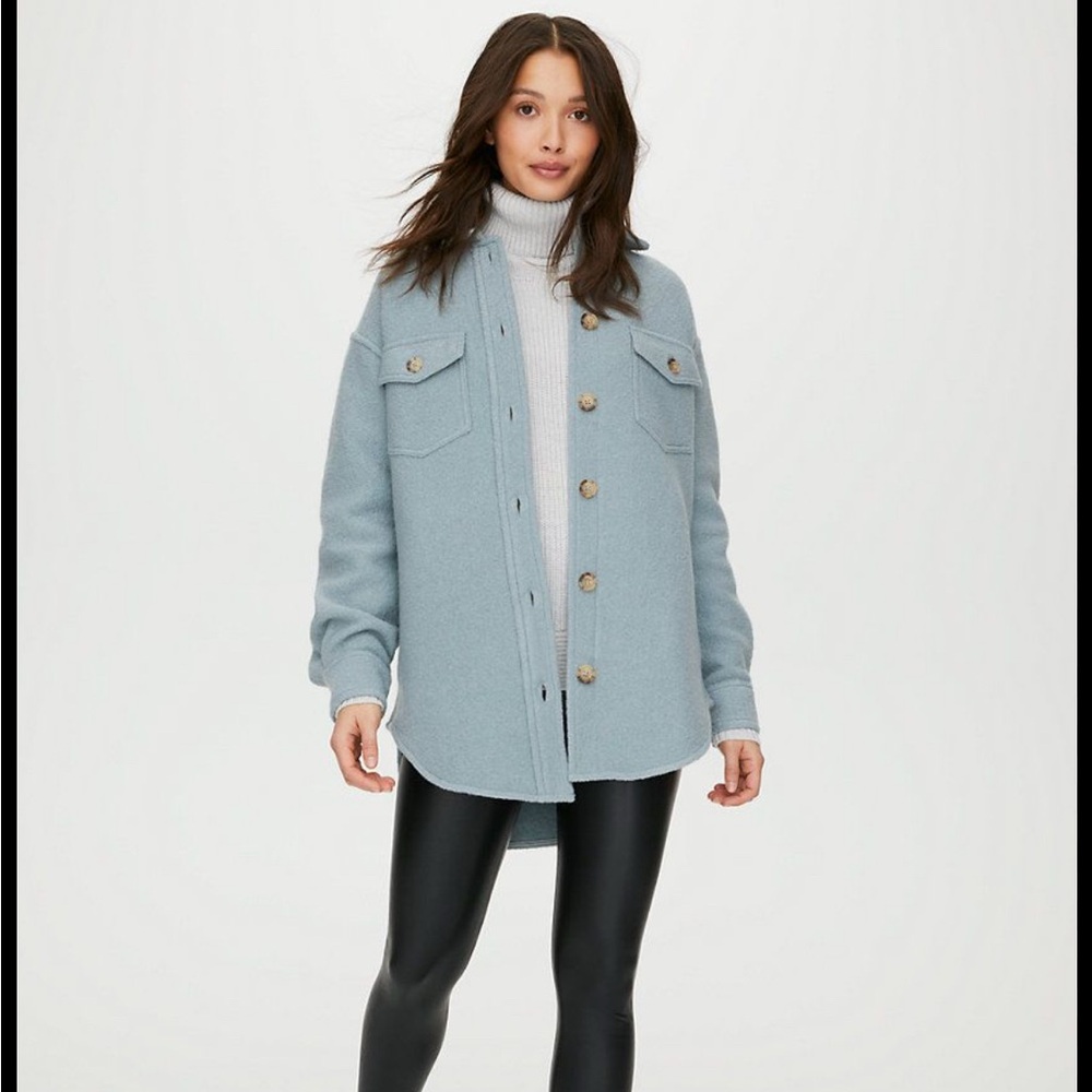 Wilfred Sky Blue Utility Jacket
